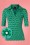 Tante Betsy - 60s Nellie Moddie Shirt in Green