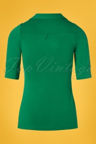 Tante Betsy - 60s Nellie Shirt in Green 2