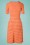 Tante Betsy - 60s Lola Drops Dress in Orange 5