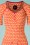 Tante Betsy - 60s Lola Drops Dress in Orange 3