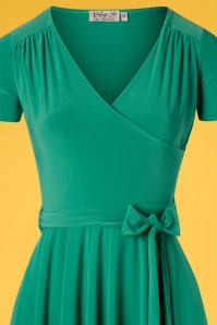 Vintage Chic for Topvintage - 50s Faith Swing Dress in Sea Green 3