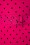 Vixen by Micheline Pitt - 50s Maneater Polkadot Wiggle Dress in Hot Pink 4