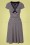 Vive Maria - 60s Hastings Brighton Dress in Blue and Cream