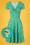 Blutsgeschwister - 60s Hot Knot Summer Dress in Ice Ice Baby Green 2
