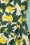 Collectif Clothing - Mahina Tropical Banana Sarong-Kleid in Grün und Gelb 3