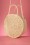 Banned Retro - 50s Frederique Round Woven Bag in Natural 2