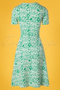 Who's That Girl - 60s Krista Laurel And Hardy Dress in Green 2
