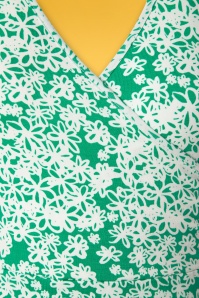 Who's That Girl - 60s Krista Laurel And Hardy Dress in Green 4