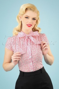 Zilch - Audrey gestreepte top in blossom