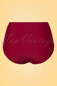 Jessica Rey - 50s Elizabeth Bikini Pants in Burgundy 3