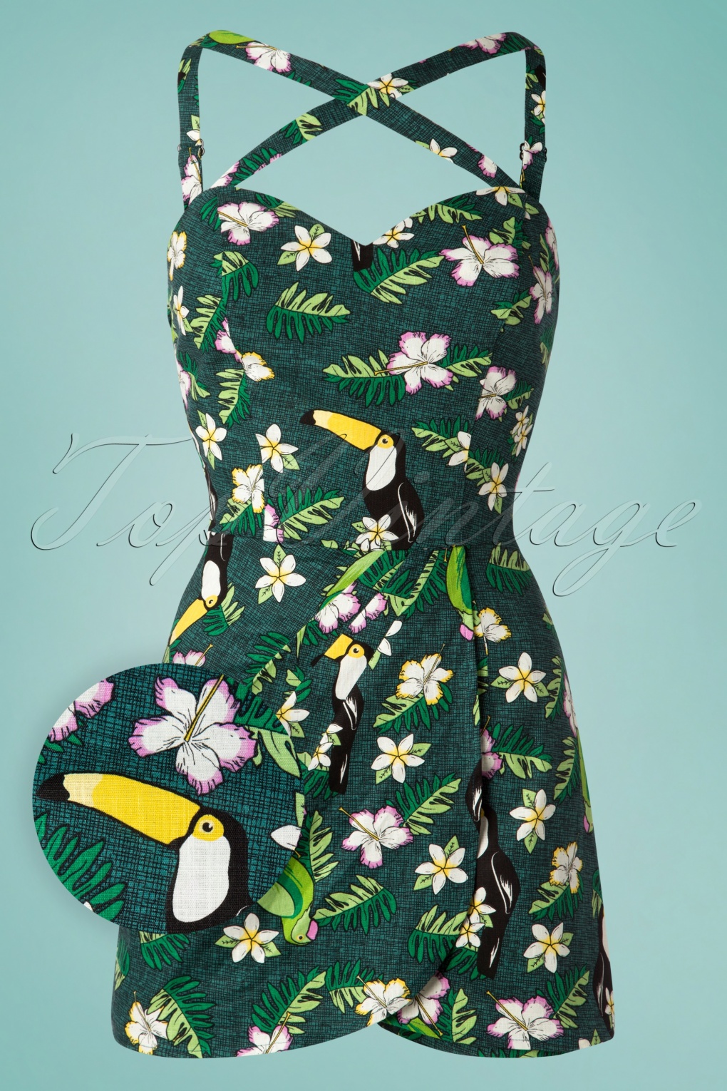 tropical jumpsuit uk