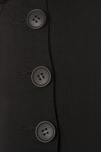 Collectif Clothing - Gertrude korte broek in zwart 3