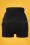Collectif Clothing - 50s Gertrude Shorts in Black 2