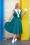 Miss Candyfloss - 50s Ida Kat Swing Dress in Teal 2