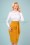 Vintage Chic for Topvintage - 50s Shana Pencil Skirt in Mustard