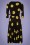 Vintage Chic for Topvintage - 50s Janice Sunflower Swing Dress in Black and Yellow 4