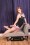 Retro Seamed Stockings Années 40 en Rose Glamour