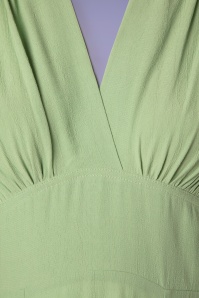 The House of Foxy - 30s Ava Tea Dress in Green 4
