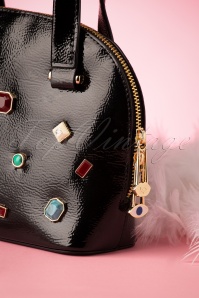 Katy Perry Shoes - 60s Mini Moon Stones Handbag in Black 3