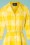 Collectif Clothing - Margherita zongeruite jurk in geel 3