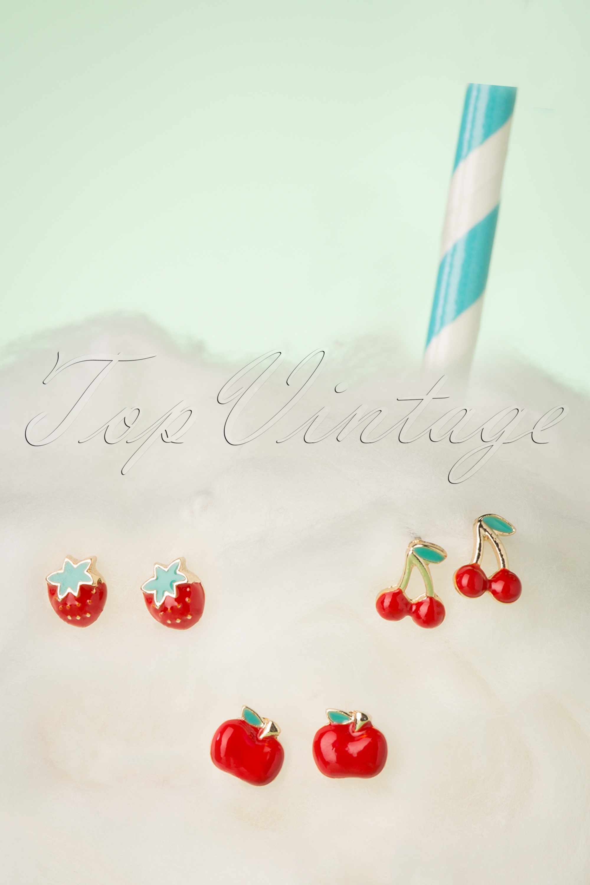 Louche - Tutti Frutti fruit oorbellen set