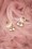 Louche - Sparkling Cherry Stud Earrings Années 50 en Doré 4