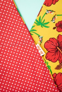 Be Bop a Hairbands - 50s I Want Hibiscuses And Polkadots In My Hair Scarf 4