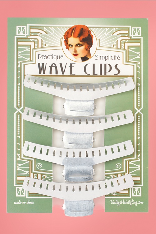 Lauren Rennells - Vintage Hairstyling: Practique Wave Clips