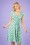 TopVintage Boutique Collection 30038 50s Cat Swing Dress in Mint 20190318 040MW