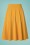 Vintage Chic for Topvintage - 50s Djinda Swing Skirt in Mango Mojito Yellow 2