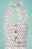 Collectif Clothing Wanda Polkadot Pencil Dress in White 22833 20171120 0003V