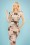 Vintage Chic 28764 Nude Floral Pencil Dress 20190327 040MW