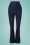 Vixen - Loretta Bell Bottom-broek met hoge taille in denim 2