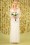GatsbyLady - 20s Polly Sequin Maxi Dress in White