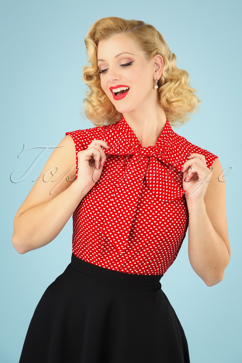1950s Rockabilly & Pin Up Tops, Blouses, Shirts