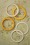 Splendette - TopVintage Exclusief ~ Citroenbrede gesneden armband in geel 4