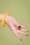 Splendette - TopVintage Exclusief ~ Citroenbrede gesneden armband in geel