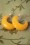 Splendette - TopVintage Exclusive ~ 50s Lemon Carved Beaded Necklace in Yellow