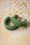 Splendette - TopVintage Exclusive ~ 50s Sage Carved Hoop Earrings in Green 3