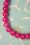 Splendette - TopVintage Exclusive ~ Candy Carved Beaded Necklace Années 50 en Rose 3