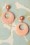 Splendette - TopVintage Exclusive ~ 50s Drop Earrings in Pale Peach 3