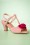 Lola Ramona ♥ Topvintage - 50s Ava Bloom Baby Bloom Sandals in Dusty Pink 5