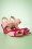Lola Ramona ♥ Topvintage - 50s Ava Say Wow To the Bow Sandals in Dusty Pink 2
