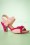 Lola Ramona ♥ Topvintage - 50s Ava Say Wow To the Bow Sandals in Dusty Pink 7