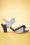 Lola Ramona ♥ Topvintage - 50s Ava Say Wow To the Bow Sandals in Sky Blue 5