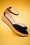 Banned Retro - Riri West Polkadot Platform Sandals Années 50 en Noir 4