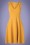 Vintage Chic for Topvintage - Deidre Swing-Kleid in Mango-Mojito-Gelb