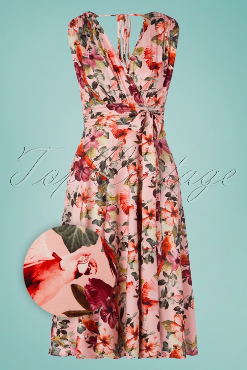 Vintage Chic 30696Flowers Pink 20190517 001z