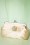 Lovely - 50s Audrey Pearl Clutch in Cream