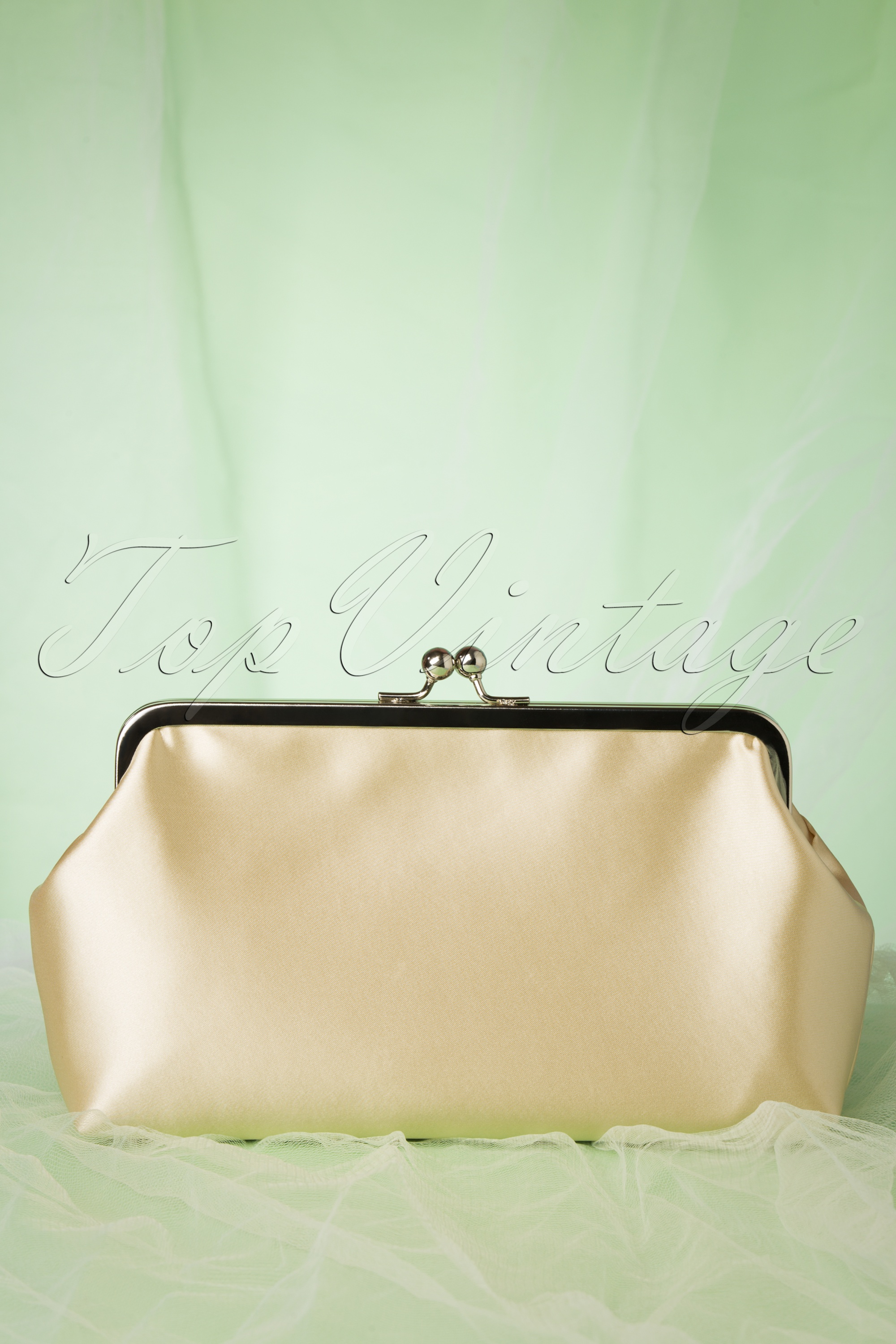 Lovely - Audrey Pearl-clutch in crème 6